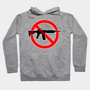 Ban Assault Weapons - Circle Slash Hoodie